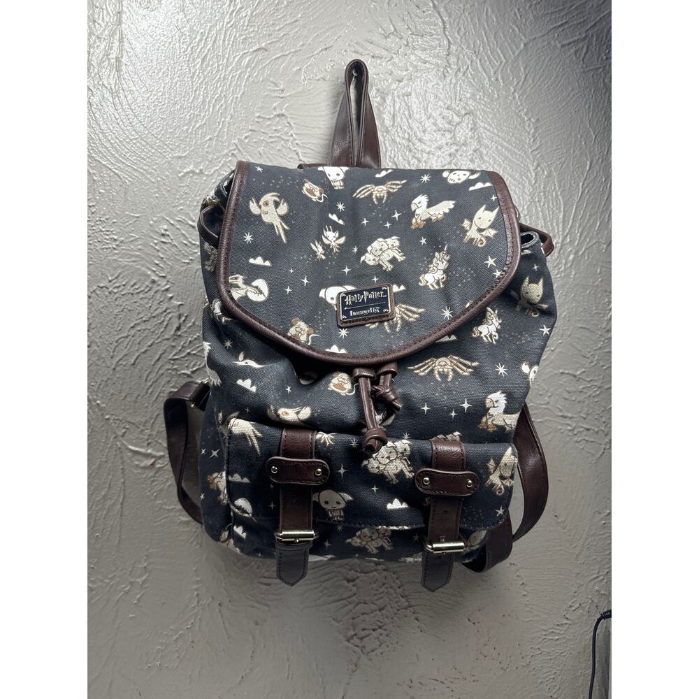 Loungefly Harry Potter Chibi Creatures Rucksack Slouch Backpack‎ Bag Dobby
